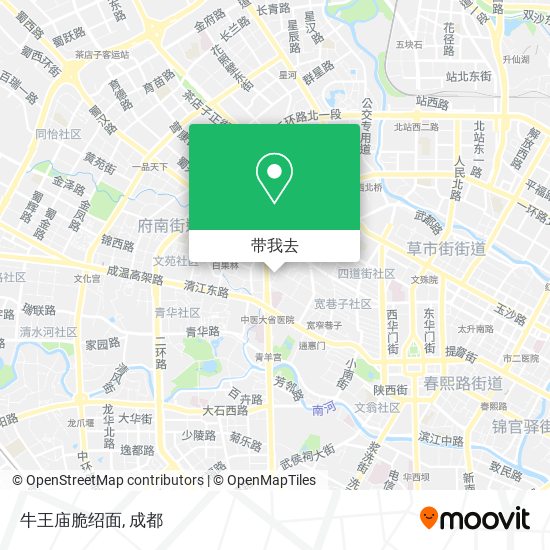 牛王庙脆绍面地图