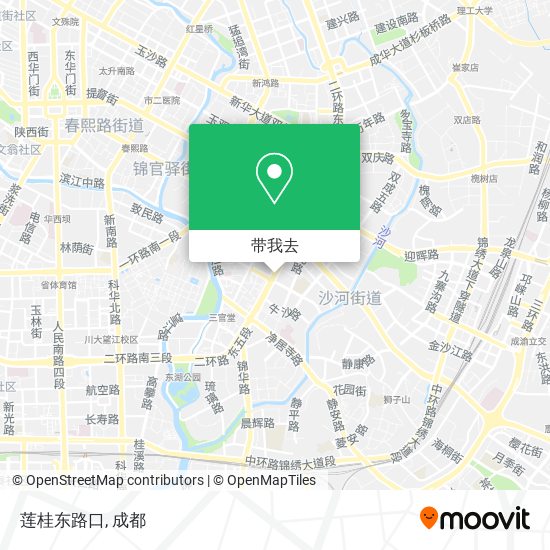 莲桂东路口地图