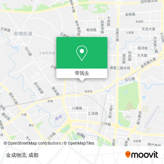 金成物流地图