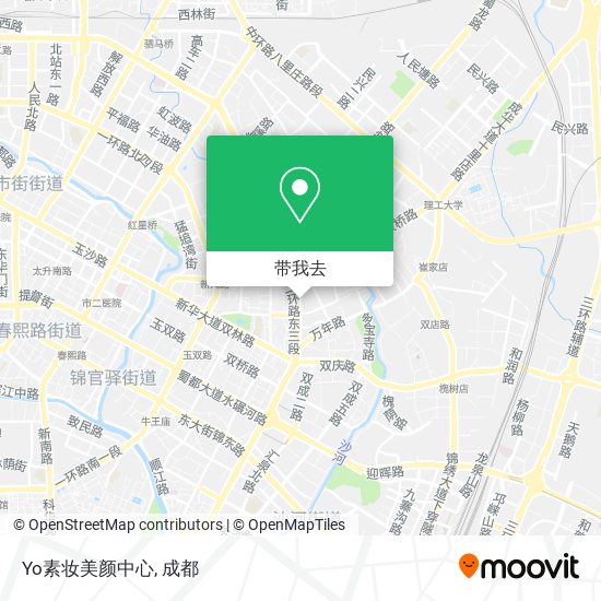 Yo素妆美颜中心地图