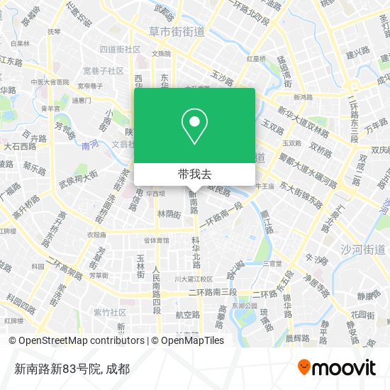 新南路新83号院地图