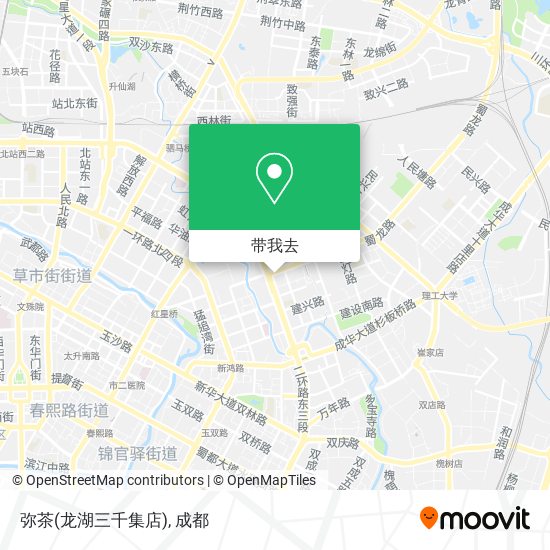 弥茶(龙湖三千集店)地图