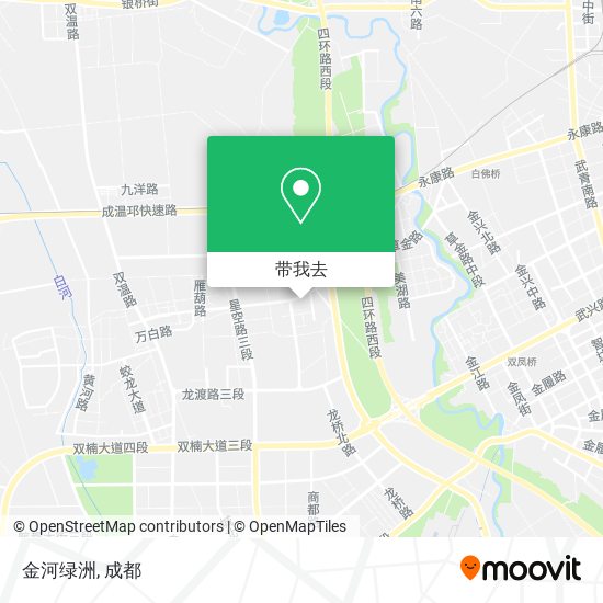 金河绿洲地图