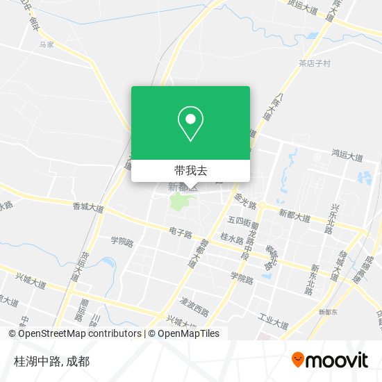 桂湖中路地图