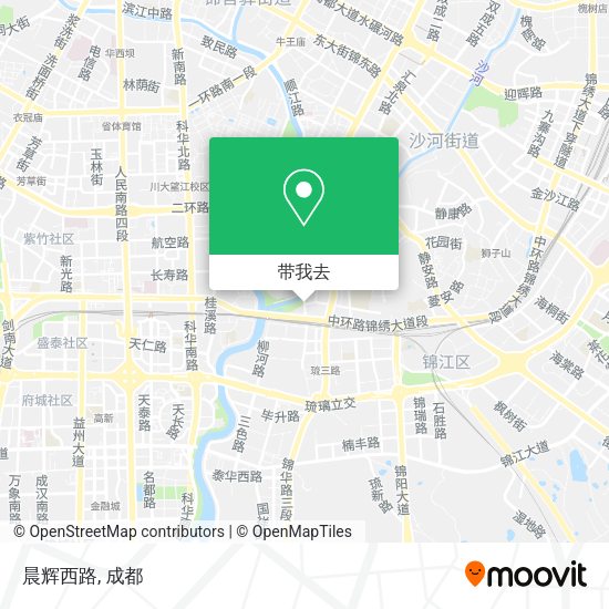 晨辉西路地图