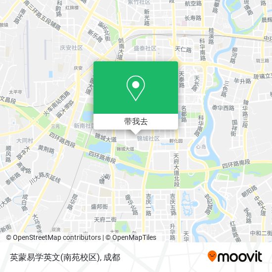 英蒙易学英文(南苑校区)地图