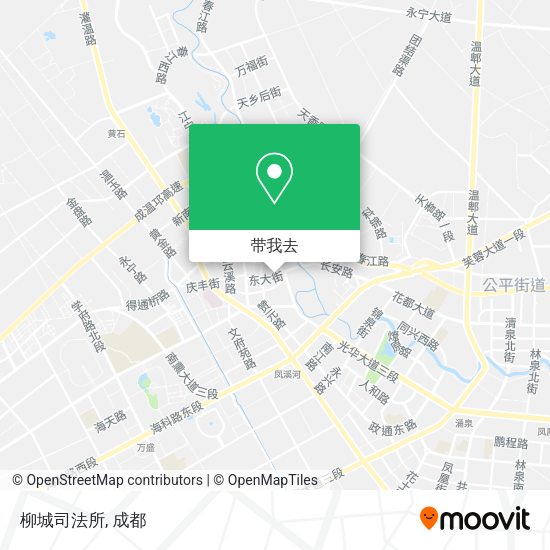 柳城司法所地图