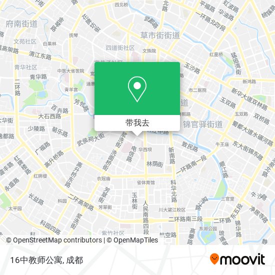 16中教师公寓地图