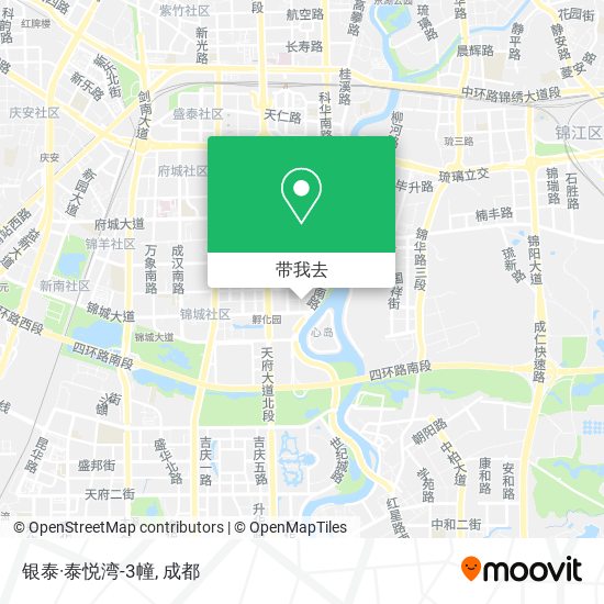 银泰·泰悦湾-3幢地图