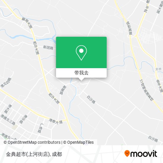 金典超市(上河街店)地图