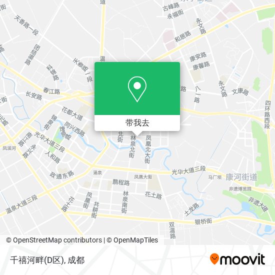 千禧河畔(D区)地图