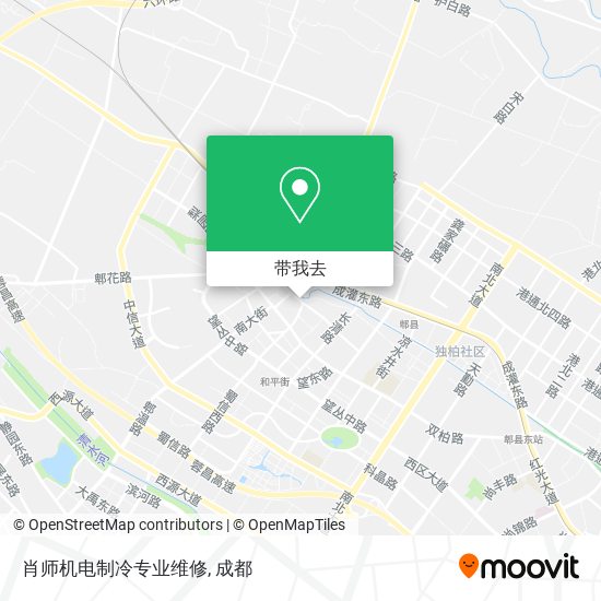 肖师机电制冷专业维修地图