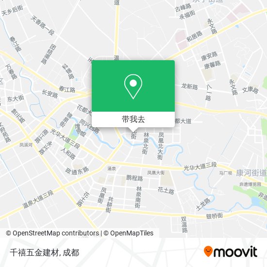 千禧五金建材地图