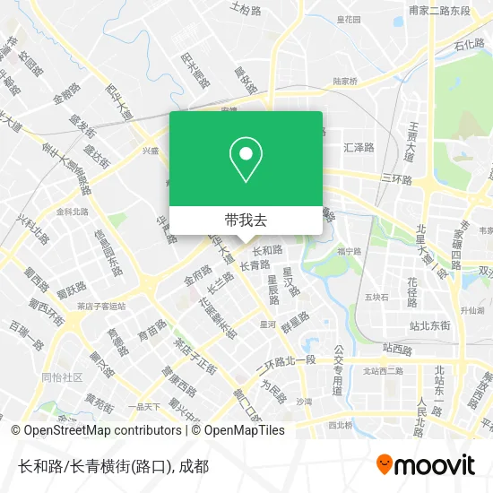 长和路/长青横街(路口)地图