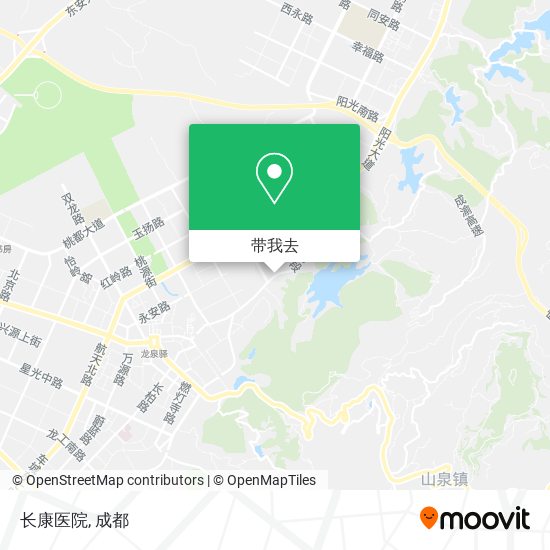 长康医院地图