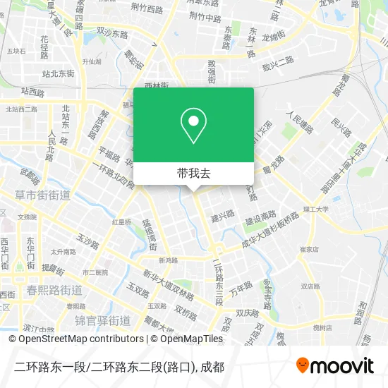 二环路东一段/二环路东二段(路口)地图