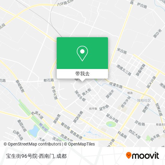 宝生街96号院-西南门地图