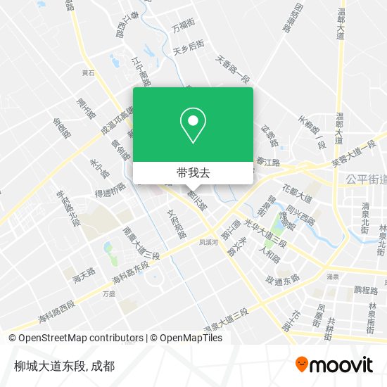 柳城大道东段地图