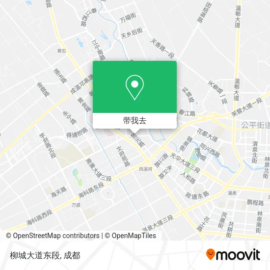 柳城大道东段地图