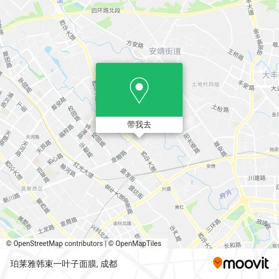 珀莱雅韩束一叶子面膜地图