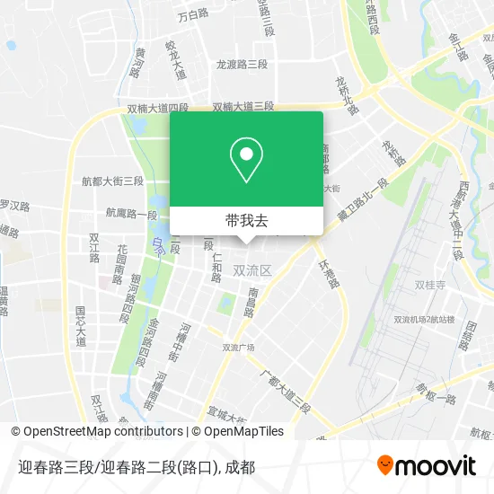 迎春路三段/迎春路二段(路口)地图