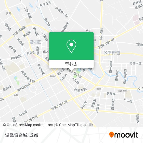 温馨窗帘城地图