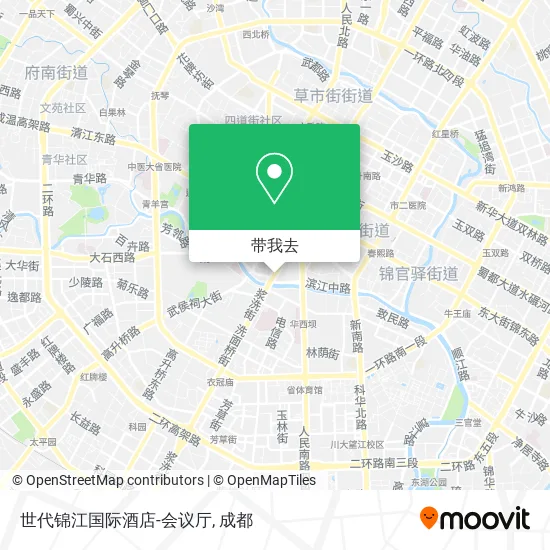 世代锦江国际酒店-会议厅地图