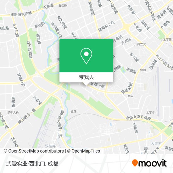 武骏实业-西北门地图