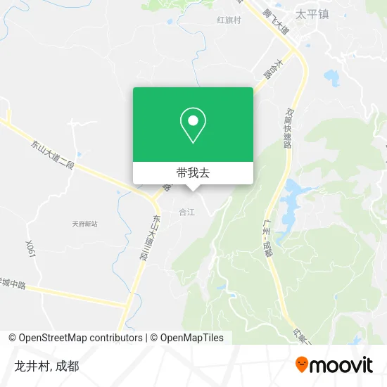 龙井村地图
