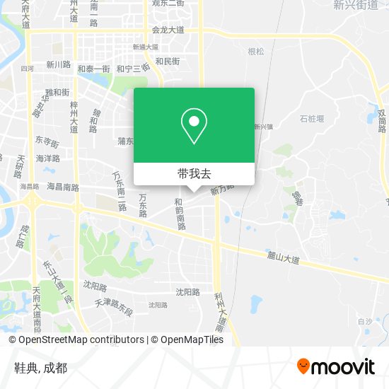 鞋典地图