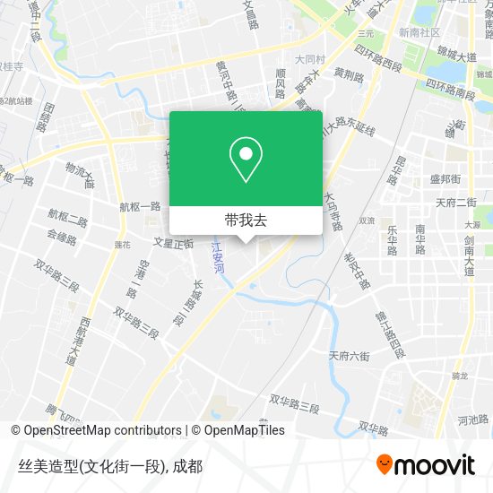 丝美造型(文化街一段)地图