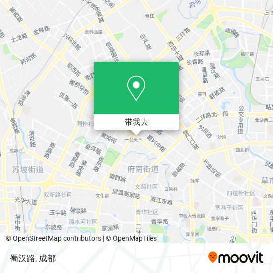 蜀汉路地图