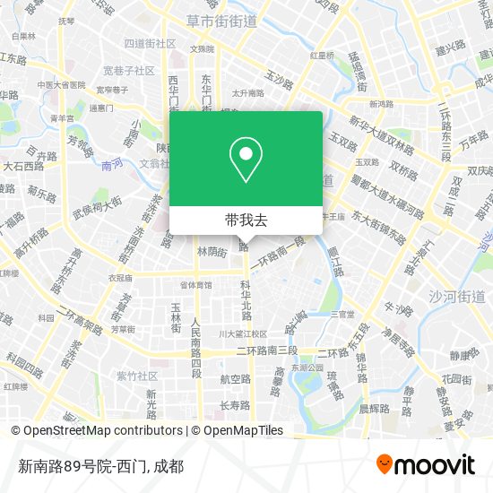 新南路89号院-西门地图