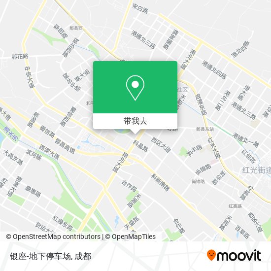 银座-地下停车场地图