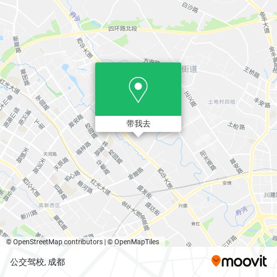 公交驾校地图
