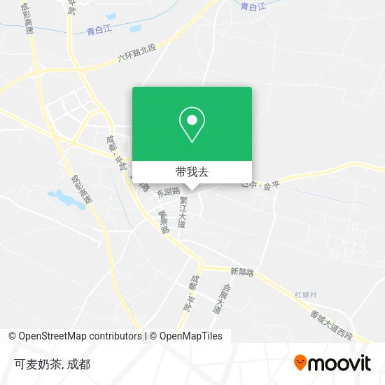 可麦奶茶地图