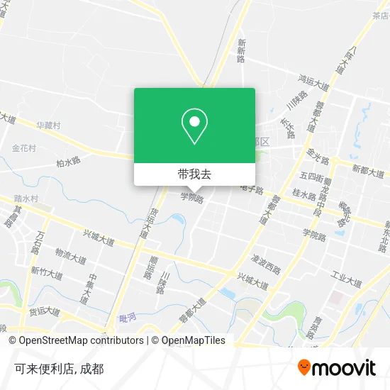可来便利店地图
