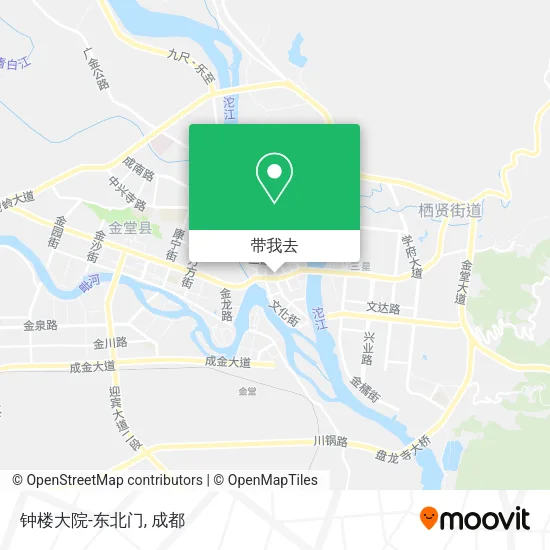 钟楼大院-东北门地图
