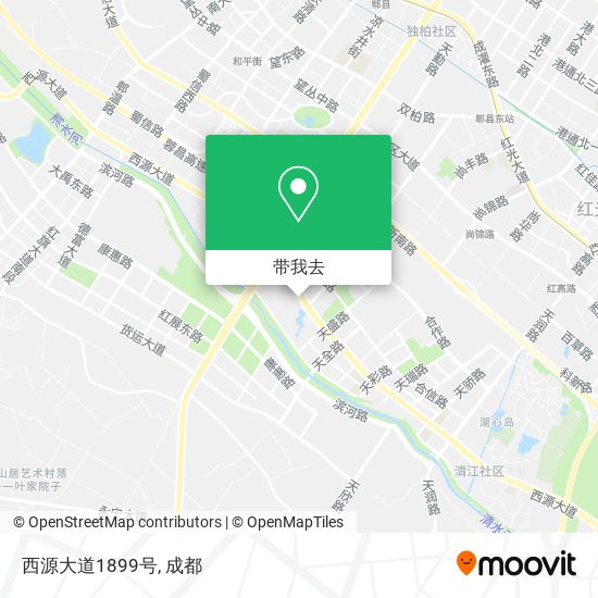 西源大道1899号地图