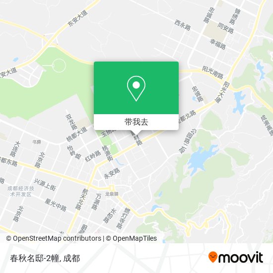春秋名邸-2幢地图