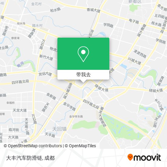 大丰汽车防滑链地图