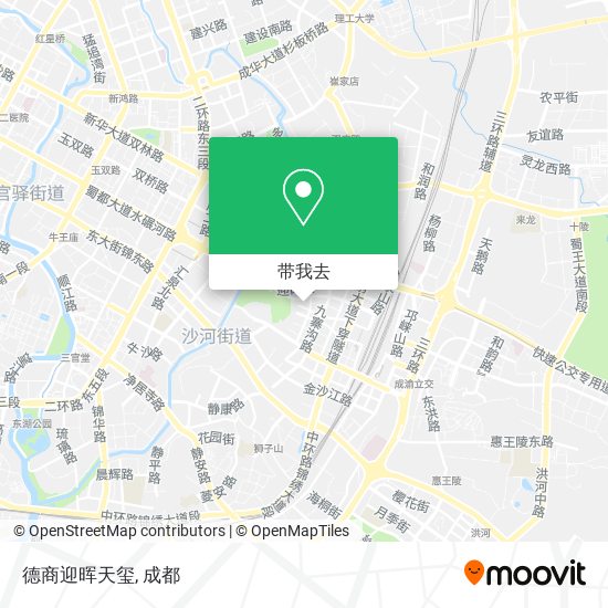 德商迎晖天玺地图