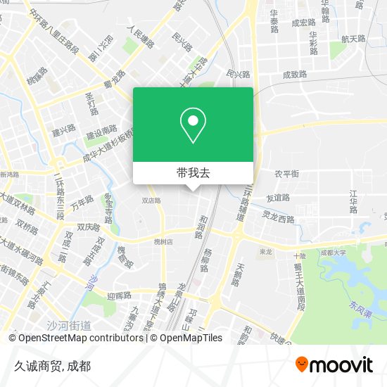 久诚商贸地图