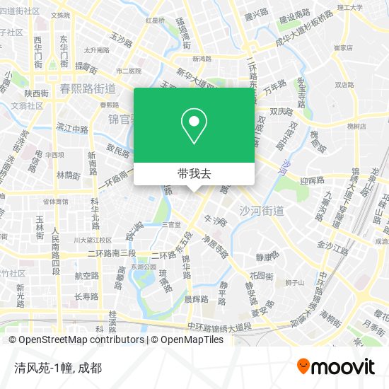 清风苑-1幢地图