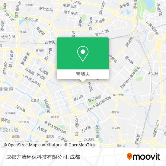 成都方清环保科技有限公司地图