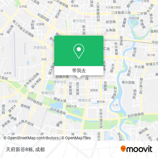 天府新谷8栋地图