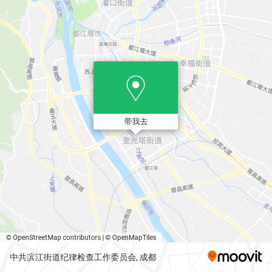 中共滨江街道纪律检查工作委员会地图