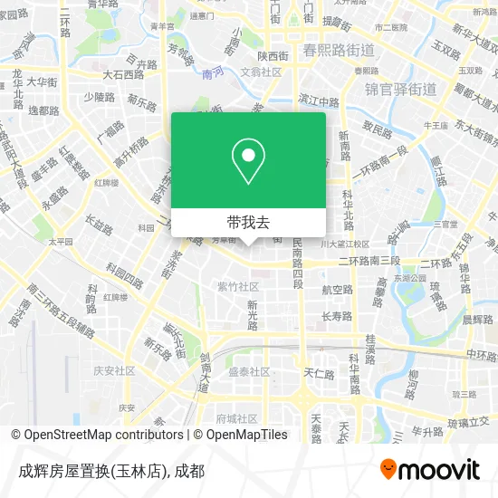 成辉房屋置换(玉林店)地图