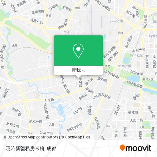 嘻咘新疆私房米粉地图