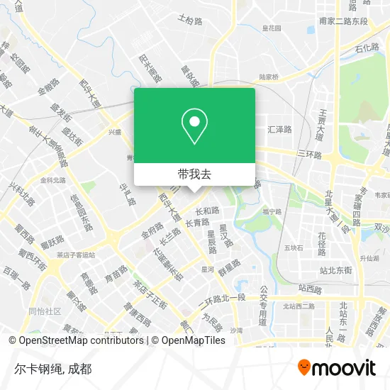 尔卡钢绳地图